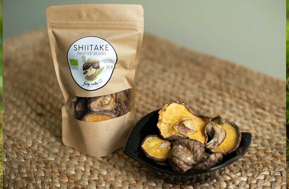Shiitake deshidratado