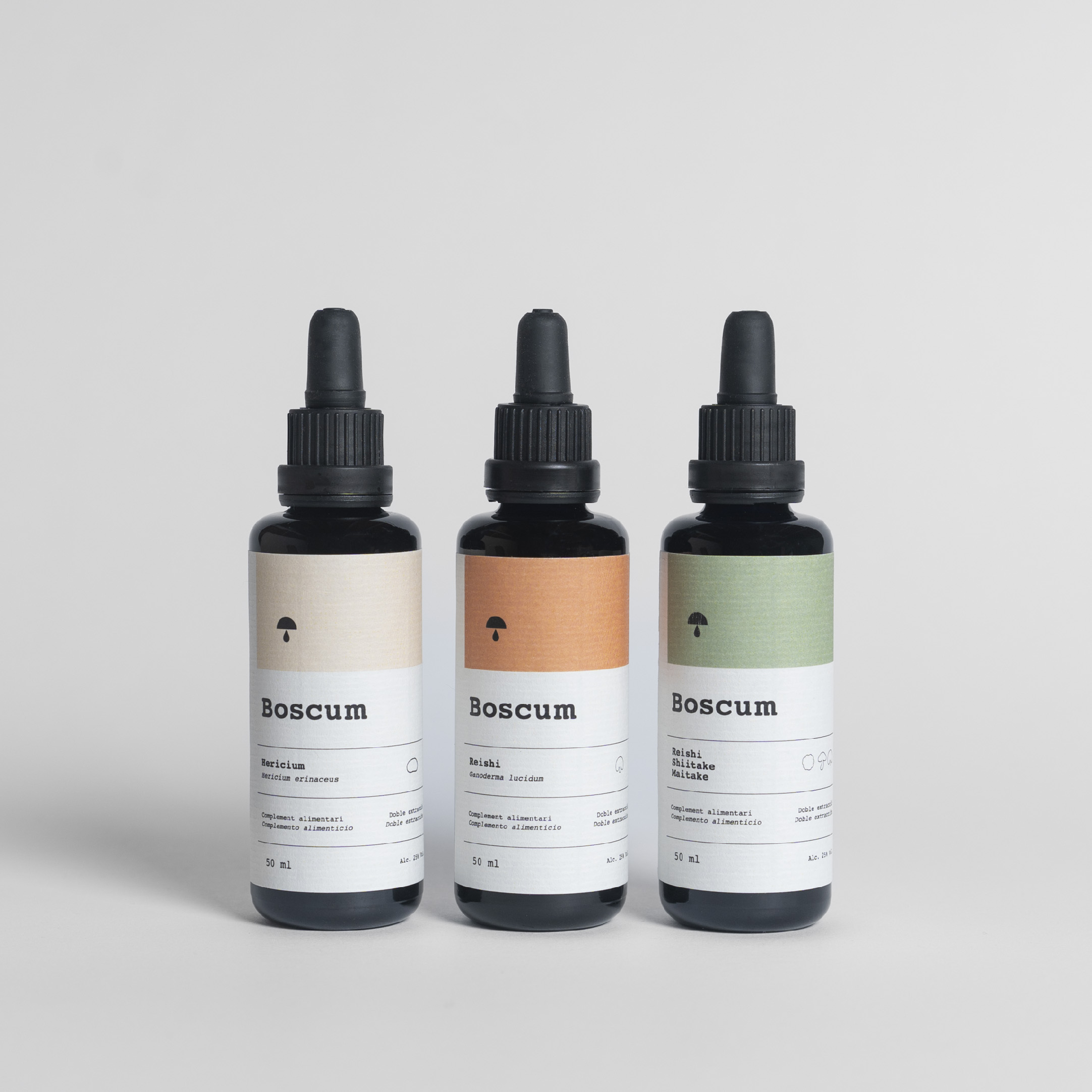 Pack de 3 extraits médicinaux